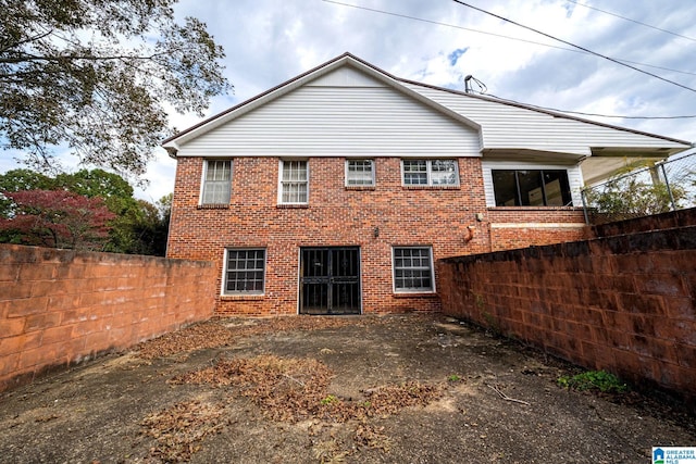 view of rear view of house