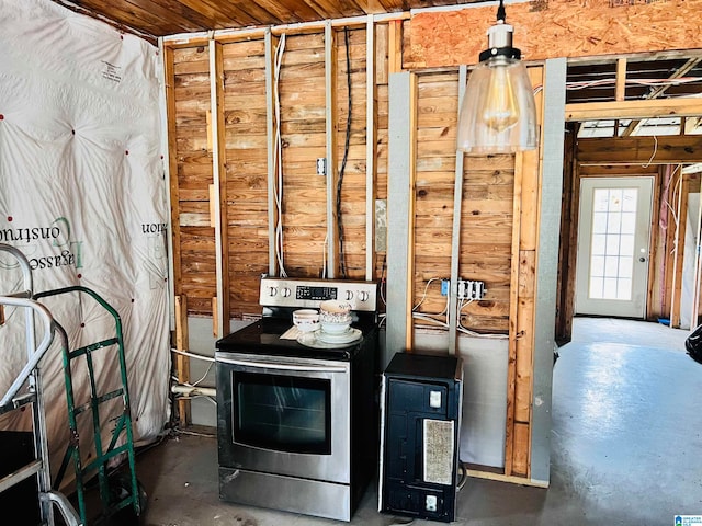 view of utility room