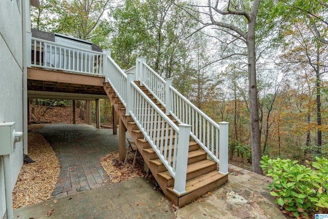 exterior space featuring a patio