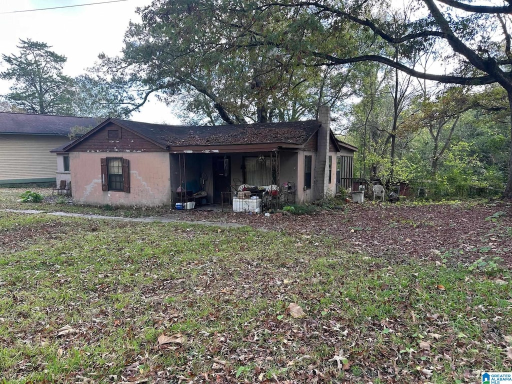 view of home's exterior