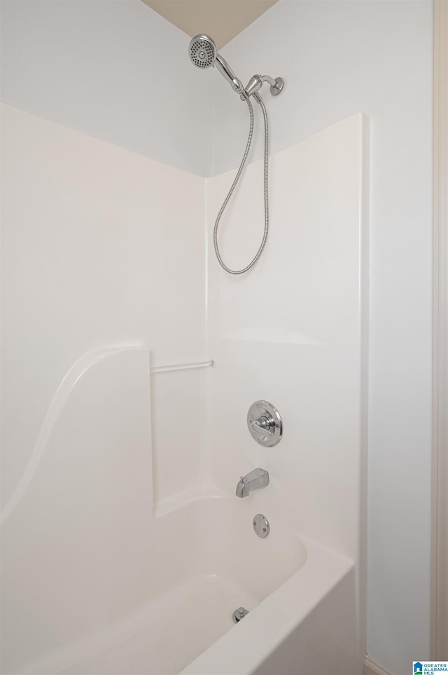 bathroom featuring tub / shower combination