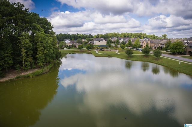 property view of water