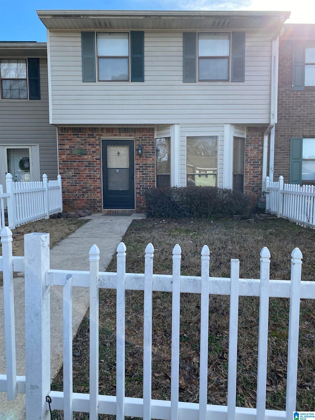 view of townhome / multi-family property