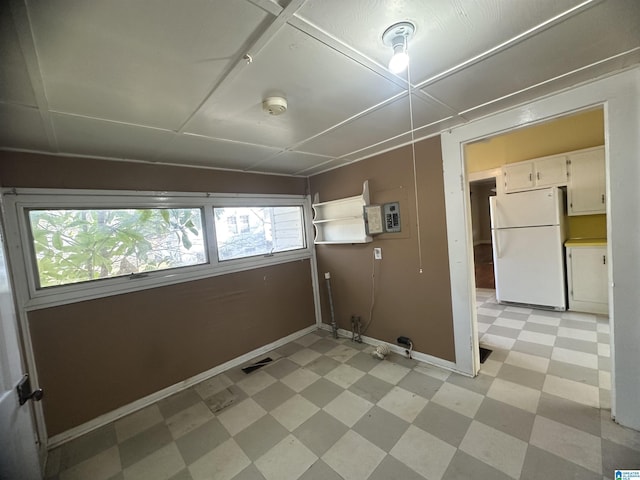 view of clothes washing area