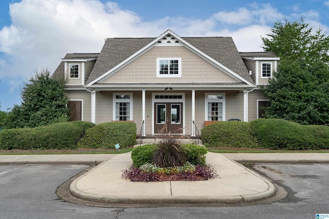 view of front facade with covered porch