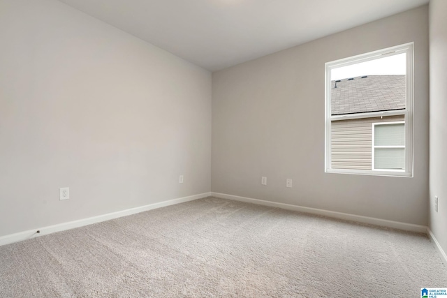 empty room featuring carpet