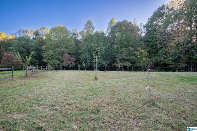 401 El Camino Real, Chelsea, AL 35043 - view of yard with a forest view