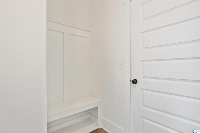 view of mudroom