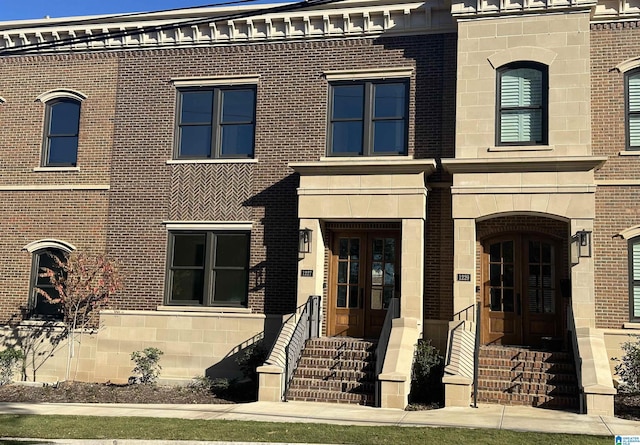 view of front of house featuring french doors