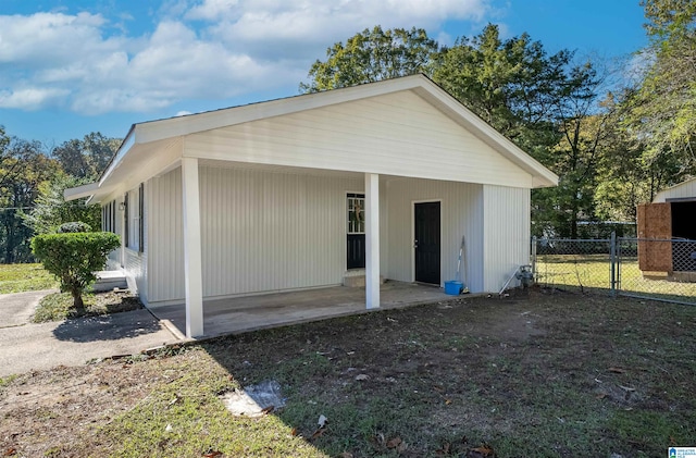 view of back of house