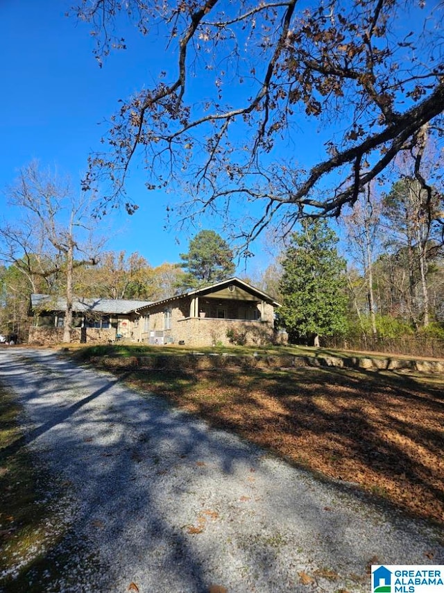 view of home's exterior