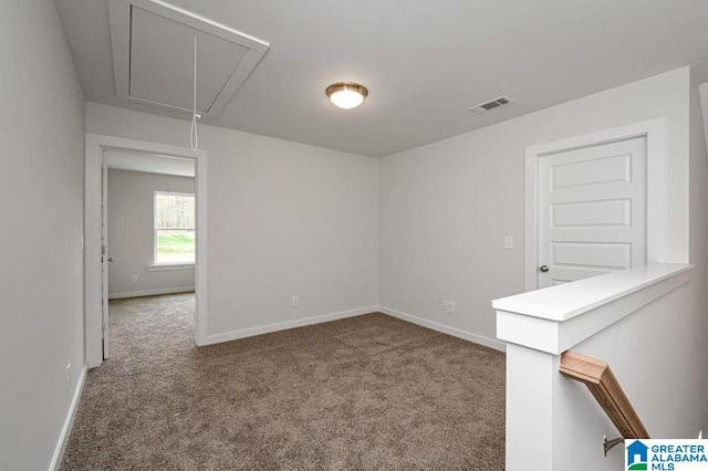 186 Barimore Blvd, Helena, AL 35080 - spare room with attic access, carpet, and baseboards