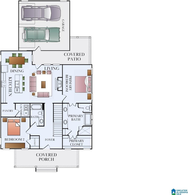 186 Barimore Blvd, Helena, AL 35080 - home floor plan