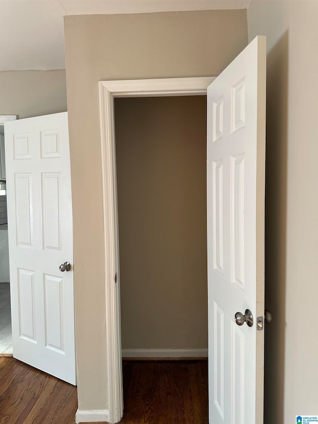 view of closet