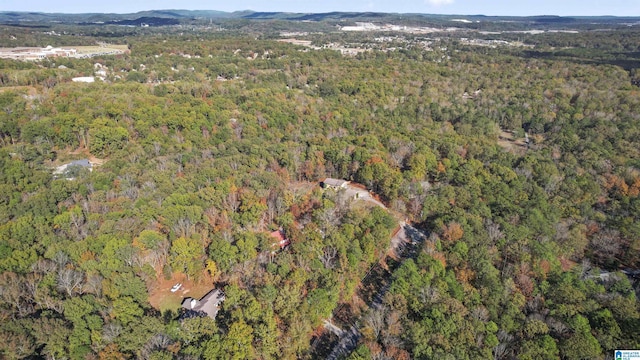 130 Big Oak Dr, Maylene, AL 35114 - aerial overview of property's location with a heavily wooded area