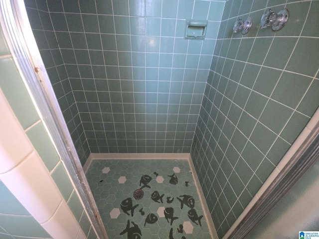 full bath featuring a stall shower