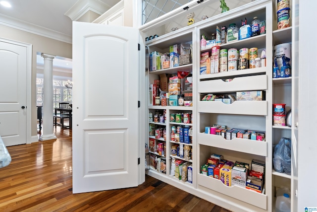 view of pantry