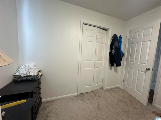 interior space featuring a closet