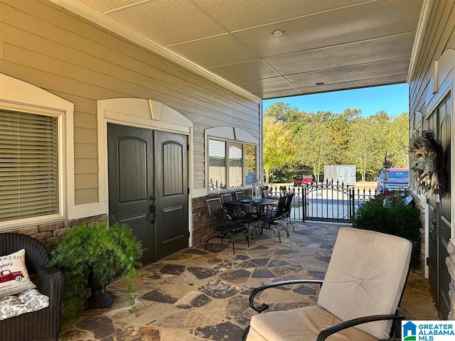 view of patio / terrace