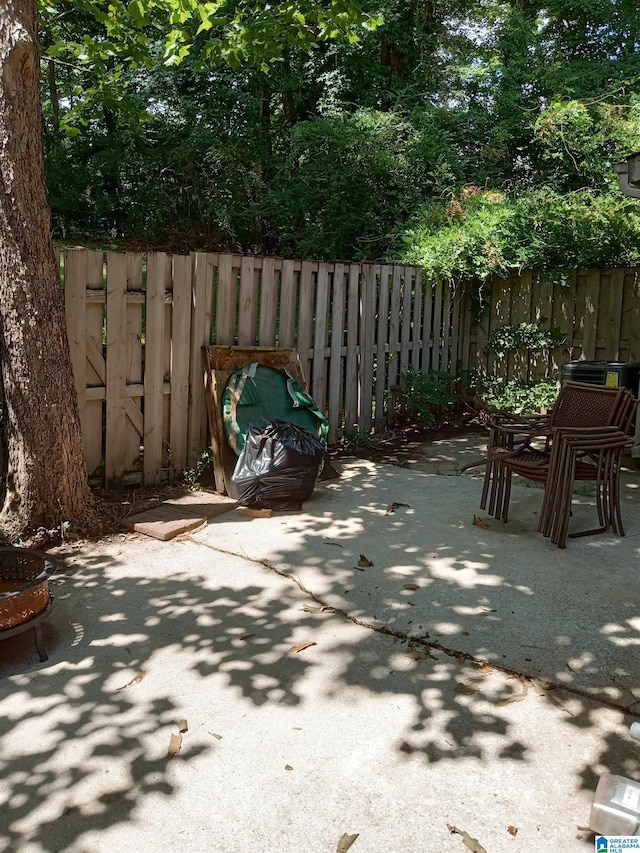 view of patio / terrace