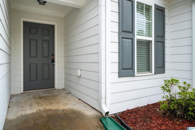 view of property entrance