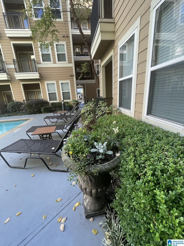 401 S 20th St Unit 101, Birmingham, AL 35233 - view of patio / terrace featuring an outdoor pool