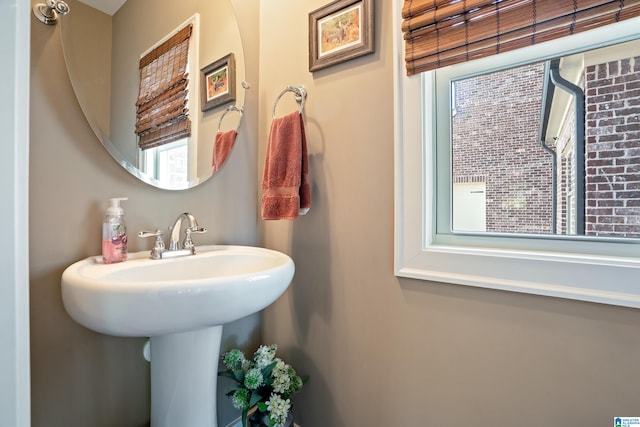 bathroom with sink