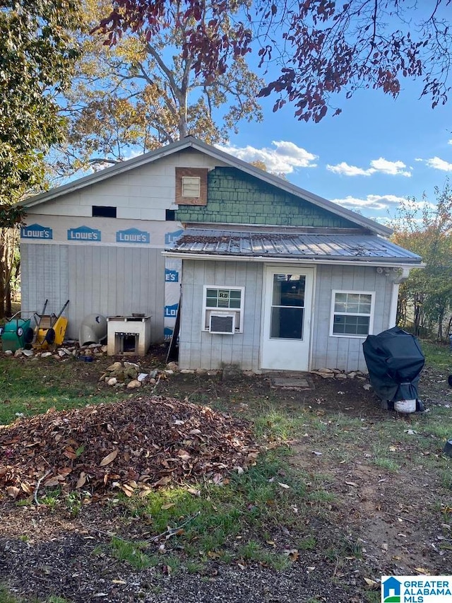 view of side of property