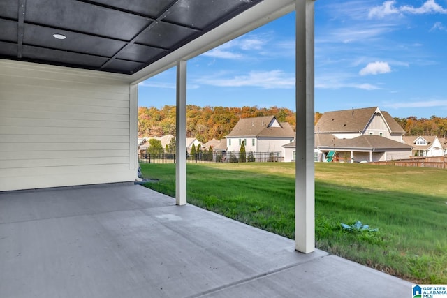 1114 Eagle Nest Cir, Birmingham, AL 35242 - view of patio / terrace with a residential view