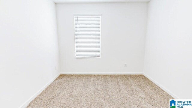 spare room with carpet floors