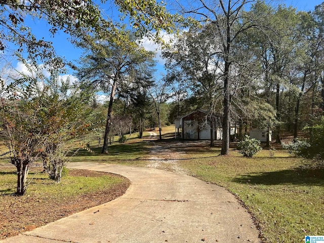 view of street