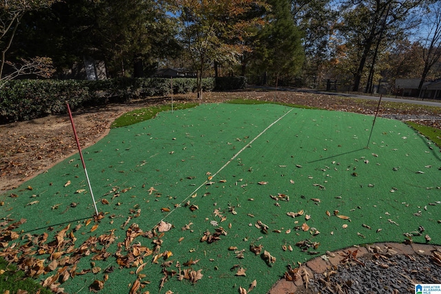 view of basketball court