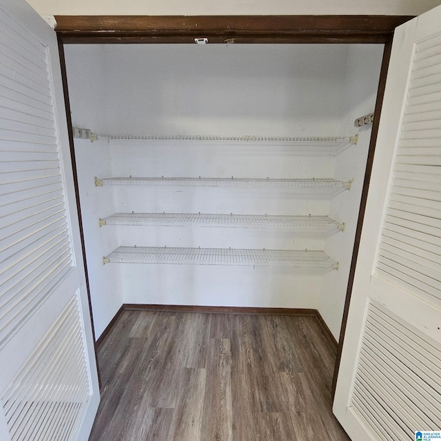 view of closet