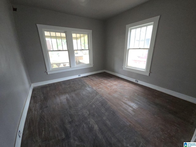 8035 4th Ave S, Birmingham, AL 35206 - unfurnished room with healthy amount of natural light, dark wood finished floors, and baseboards