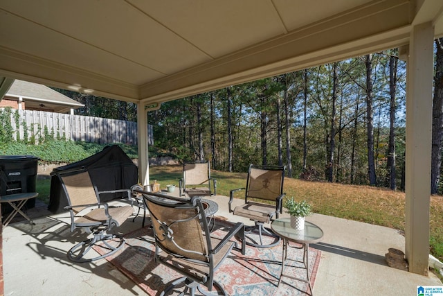 view of patio / terrace