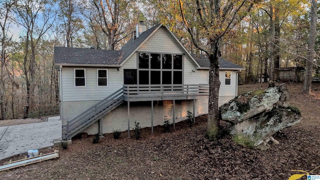 view of back of house