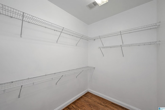 99 Pats Way, Springville, AL 35146 - spacious closet with dark wood finished floors