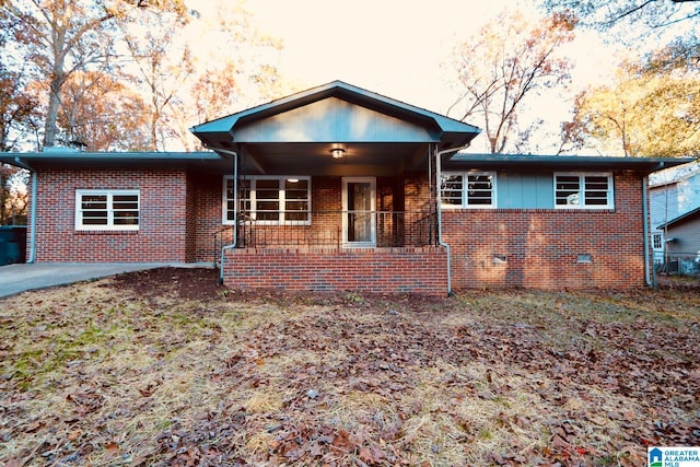 bungalow-style home with a porch