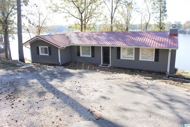 view of ranch-style house