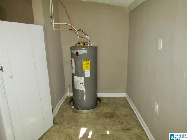 utilities featuring water heater