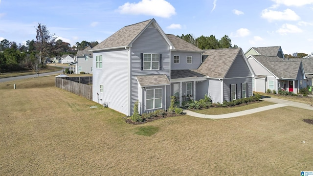 front of property featuring a front yard