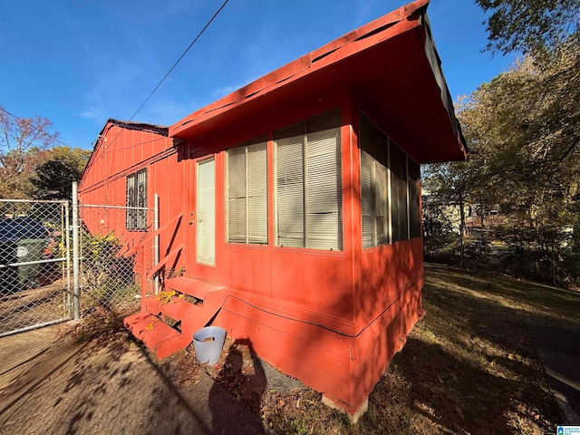 view of side of property