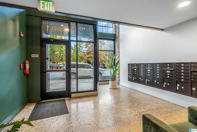 1801 2nd Ave N Unit 416, Birmingham, AL 35203 - lobby with a wall of windows