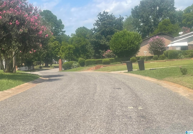 view of road