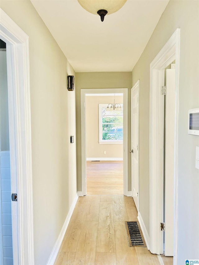 16 9th Ter, Birmingham, AL 35211 - hall with light wood-type flooring and baseboards