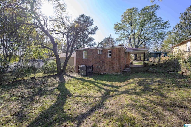 7321 Naples Ave, Birmingham, AL 35206 - rear view of house with brick siding