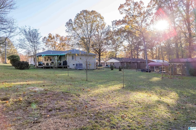 view of yard