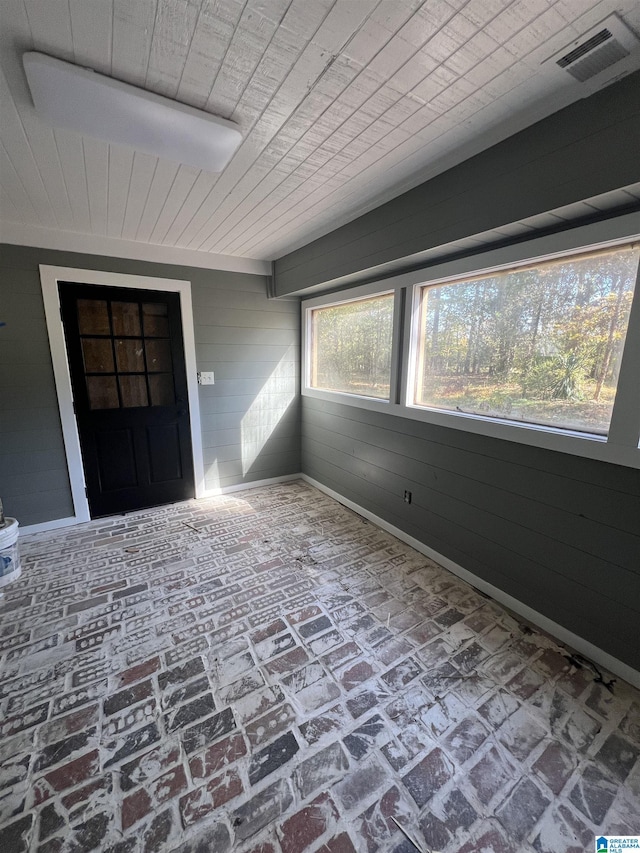 interior space with a wealth of natural light