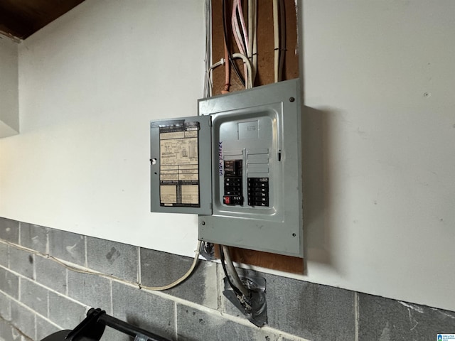 utilities with electric panel