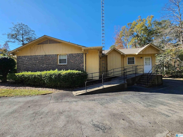 view of ranch-style home